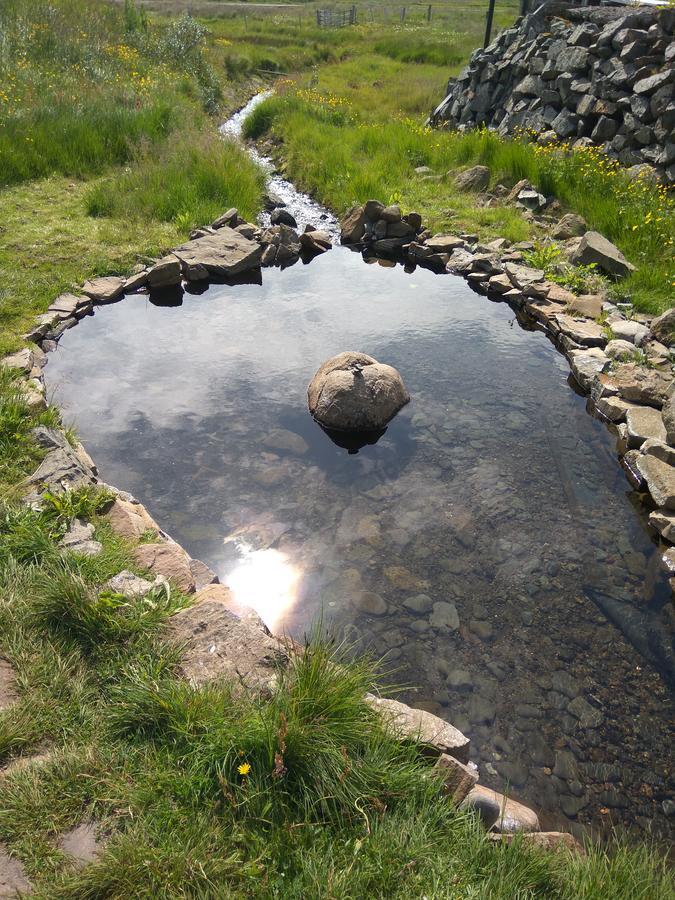 Hotel Laugarholl With Natural Hot Spring 홀마빅 외부 사진